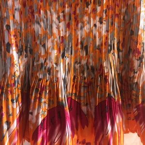 Satin Accordion Fold Shirt